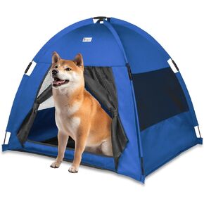 Cat Tent Outdoor/Indoor, Cat and Dog Waterproof Tent House, Outdoor Dog Bed Washable, Indoor/Outdoor Cave Nest Bed Small Dog Tent for Cat, Bunny and Small Animal (Gray, L)