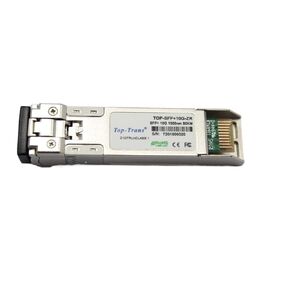 Compatible with 10G 10G 1550NM 80KM LC Single-Mode ZR Fiber Optic Module Compatible with All Major Brands