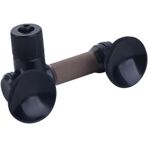 Vctitil Aquarium CO2 Diffuser Air Oxygen Atomizer Double Sucker Refiner Carbon Fish Tank Atomizer Bubble Counter(S)