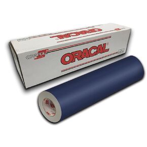 Oracal 631 معرض Cal Matte Finish - 12 "× 10 قدم - الأزرق الداكن 050