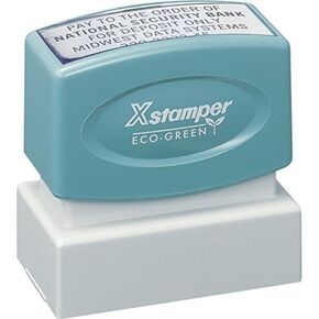 XSTAMPER مخصص المخصص N12 1 "× 2"