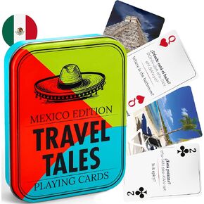 Travel Tales Playing Cards – Italy Edition - Learn Italian Travel Phrases While You Play - Pocket-Sized Card Deck with Stunning Italy Photos - Travel Gift for Women, Seniors & Explorers