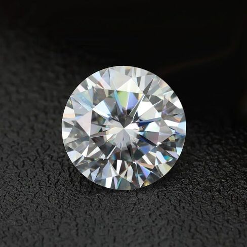 Moissanite real d ملون عديمة اللون moissanite الحجر الحجر VVS1 الوضوح ، المجوهرات النساء مويسانيت لصنع المجوهرات لأقراط الدائري قلادة DIY المجوهرات المجوهرات صنع المجوهرات in Saudi Arabia