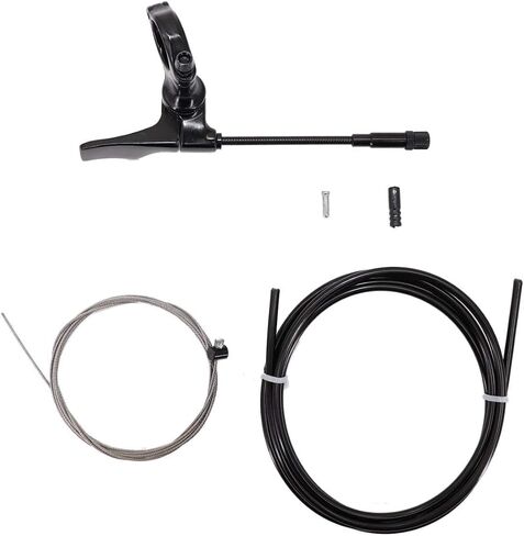 DJC Dropper Seatpost Switch Lever Trigger with Cable and Hose for 22.2mm Handlebar Satori Sorata Southpaw 1x in Saudi Arabia