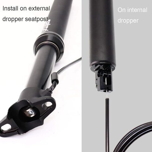 DJC Dropper Seatpost Switch Lever Trigger with Cable and Hose for 22.2mm Handlebar Satori Sorata Southpaw 1x in Saudi Arabia