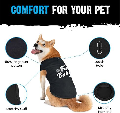 Dog and Owner Matching Clothes - Adorable Fur Mama Fur Baby Dog Matching Outfits with Owners - Soft Pet Clothes in Saudi Arabia