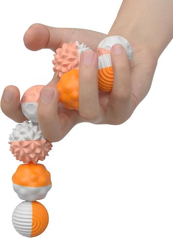 Magnetic Sensory Fidget Balls for Adults & Teens – 8PCS Silicone Textured Quiet Desk Toys for Anxiety Relief, Stress Relief Fidget Balls for Office, ADHD Focus Tools, Gifts for Coworkers or Friends in Kuwait