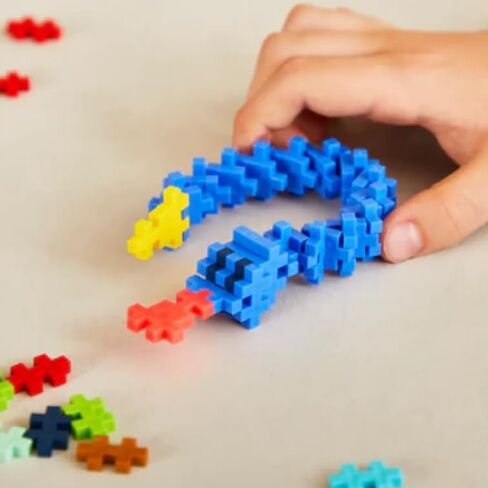 Plus Plus Learn to Build Colorverse Super Set, 3D Building Block Kit, Creative Stem Construction Toy for Kids, 1000 Mini Interlocking Pieces in Saudi Arabia