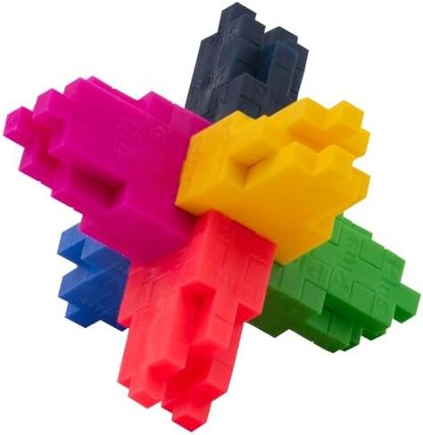 Plus Plus Learn to Build Colorverse Super Set, 3D Building Block Kit, Creative Stem Construction Toy for Kids, 1000 Mini Interlocking Pieces in Saudi Arabia
