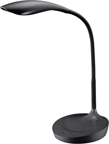 Bostitch Office KT-VLED1502-BLUE Gooseneck LED Desk Lamp with USB Charging Port, Dimmable, Navy Blue in Saudi Arabia