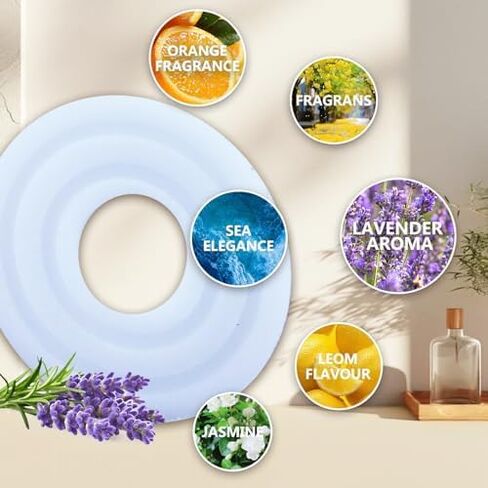 منصات بديلة لتدفئة المنشفة على شكل قرص عطري، مناسبة لدلاء تدفئة المناشف، 6 نكهات in Kuwait