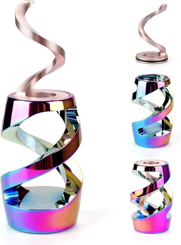 Upgraded Kinetic Desk Toys, Kinetic Spinning Desk Toy, Desk Fidgets for Adults, Fidget Toys for Party Favors, Stocking Stuffers (Rainbow) in Saudi Arabia