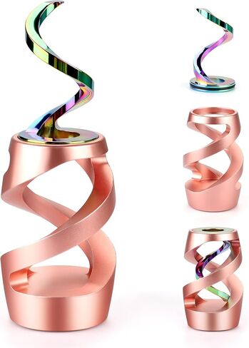 Upgraded Kinetic Desk Toys, Kinetic Spinning Desk Toy, Desk Fidgets for Adults, Fidget Toys for Party Favors, Stocking Stuffers (Rainbow) in Saudi Arabia