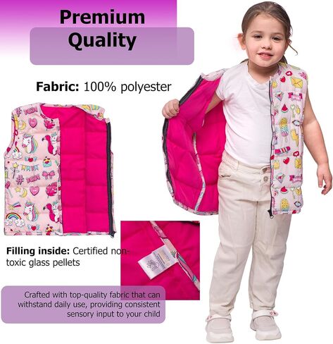 Weighted Vest for Kids Sensory Unicorn in Saudi Arabia