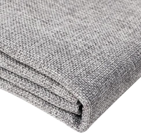 78 × 57 بوصة طبيعية سميكة من القماش الممتاز Linen Liner Liner Multi متعددة الأغراض مواد الألياف للبستنة لحفلات الزفاف العدائين ديكورات الحفلات المنزل عيد الميلاد (رمادي داكن) in Kuwait