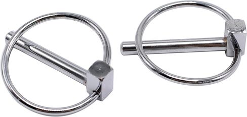 طقم دبوس غطاء محرك السيارة العالمي من الكروم الصلب غطاء دبوس قفل كليب مع حبل السباق فليب أكثر من مقاطع النمط يناسب تشيفي فورد موبار الرياضية in Kuwait