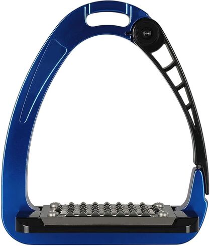 Acavallo Arena Alupro Safety Stirrup, One Size, 12cm, Blue in Kuwait