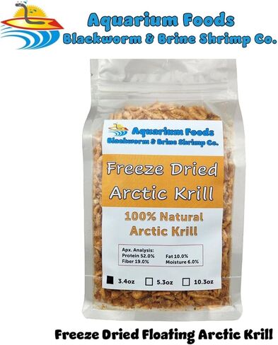 Aquatic Foods Inc. Arctic Krill ، عائم التجميد المجفف للأسماك الاستوائية ، والأسماك البحرية ، والسيتشل ، وسمك السلور ، وأسماك البركة ، والسلاحف المائية ، والسلاحف الأرضية ، والهامستر ، والقوارض ، والزواحف ... in Saudi Arabia