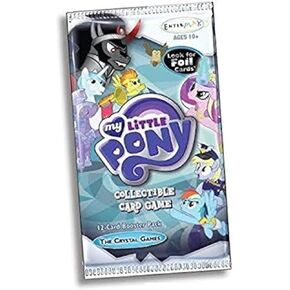 My Little Pony - لعبة البطاقات القابلة للتحصيل - The Crystal Games - Pack (12 بطاقة)