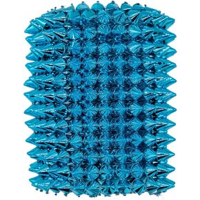 1 Yard Sew Stitch on Spikes - Plastic Decorative Studs with Flat Back, Punk Mesh Rivets & Beads for DIY Clothing, Shoes, Jackets, Costumes - Lightweight Craft Supplies for Arts & Crafts