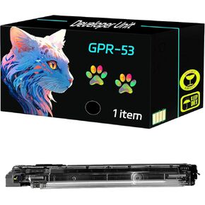 High Yield GPR-53 Developer Unit Compatible for Canon imageRUNNER Advance DX C3730i DX C3826i DX C3830i DX C3835i Printers, Print Clearly (4 Pack Black)