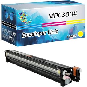 MPC3004 Developer Unit Compatible for Ricoh MP C3004 MP C3004ex MP C3504 MP C3504ex Printers, High Yield 260000 Pages, with Chip High-Definition Printing (2 Pack Black)