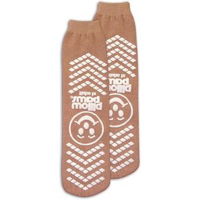 تثيرات وسادات السواد الجوارب المقاومة X-large (TAN) (3 أزواج)