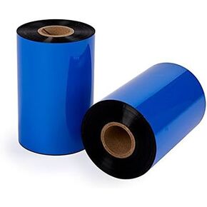 Zebra Compatible Thermal Transfer Ribbons 110mm (4.33") X 450M (1476') Resin-Enhanced Wax (Carton of 6 Rolls) Replaces P/N 06000BK11045 02100BK11045 02000BK11045 05319BK11045 05095BK11045