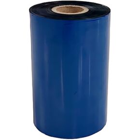 Thermal Transfer Printer Ribbon Roll – Bulk Black Standard Resin-Enhanced Wax Ribbons (4.33" x 1181'/110mm x 360m) – Compatible with Datamax Printers & More (24 Rolls)