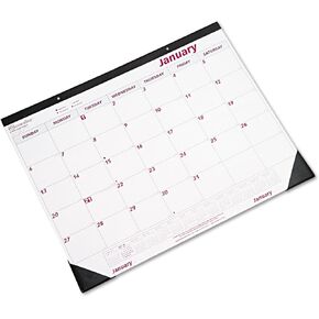 Brownline C1731 Monthly Deskpad Calendar, Chipboard, 22 x 17, 2016