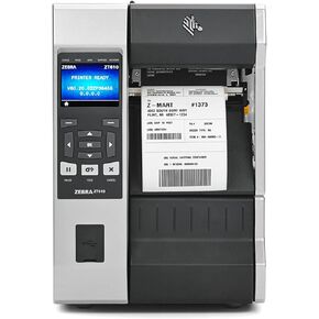 Zebra ZT610 600 dpi Thermal Transfer and Direct Thermal Industrial Barcode Label Printer - Serial, USB, Ethernet, Bluetooth 4.0 Connectivity - 4.09" Print Width, Monochrome, Tear Bar ZT61046 - JTTANDS