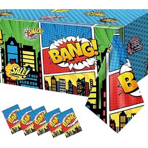 3pcs superhero حفلة عيد ميلاد tablecloth 71x42
