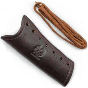 حارس مقبض الفأس الجلدي (Gransfors Bruk Small Forest Ax ، Brown)