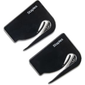 فتاحة رسائل Staples ، 2/حزمة