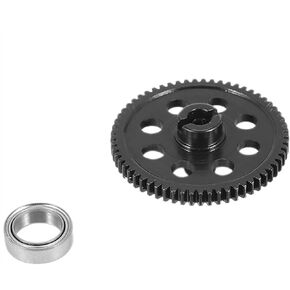 RC Praff Part متوافق مع Traxxas لـ Sarrax for Teton 1/18 RC Car Pression Accessories Metal 60T Gear Main Gear Gear 7640