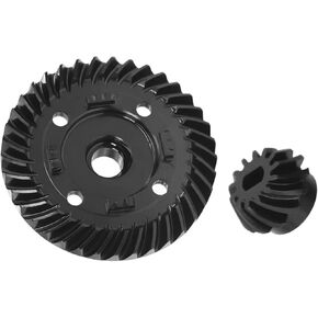 RC Car Upgrade Parts Compatible with Maxx for Slash 4X4 1/8 RC Crawler Car Upgrade Parts Rear Differential Gear and Pinion Gear 13T 37T