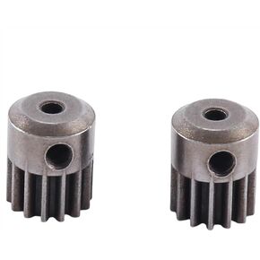 RC Spare Part Compatible with MJX for Hyper Go 16207 16208 16209 16210 H16 H16H H16E H16P 1/16 RC Car Spare Parts 2Pcs Motor Gear Pinion Gear 16392