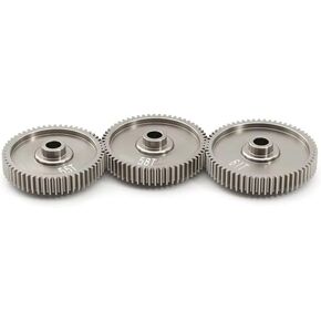 RC Spare Part Compatible with Tamiya for TT01 TT01D TT01E 1/10 RC Cars Upgrade Parts Spare Replacement Accessories 61T Spur Gear 51004