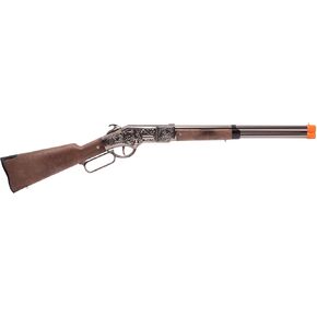 Parris الكلاسيكية جودة الألعاب EST. 1936 بندقية Elk - 8 بندقية Toy Cap Cap ، و Diecast Steel ، والأجزاء البلاستيكية والمعادن المتينة ، وبندقية عمل ممتعة ، وأفعال الزناد المتعددة ، تستخدم CAPS 8 طلقات