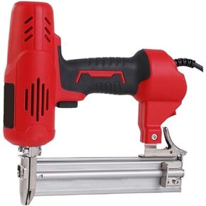 Oil-Free Pneumatic Staple Gun 2600W F30 Electric Nail Gun Stapler Furniture Nail Gun for Wood Frame Carpentry Construction Power Tools