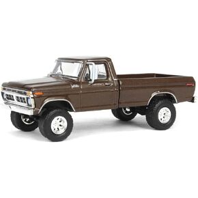 Greenlight 1977 Rootbeer Metallic Ford F-250 1/64 Exclusive