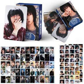 Bangtan Boys JIN New Album ECHO Lomo Card, 55 PCS Photocards & 72 PCS Stickers - Premium Collectibles for Fans