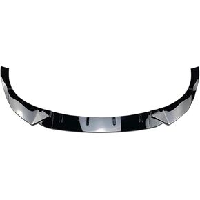 Spoiler Separator, Compatible with Hyundai I30N MK3 2017-2019 Gloss Black Front Bumper Spoiler Lip Splitter Car Lower Splitter Blade Protector Body Kit Plate