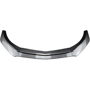 Spoiler Separator, Compatible with Benz A Class W176 A200 A260 A45 AMG 2013-2018 Car Front Bumpers Lip Spoiler Glossy Black Or Carbon Fiber Look(Carbon Fiber)