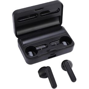 Language Translator Earbuds, Real Time Translation Earbuds with 144 Online Languages, Translation Device with APP Mirror Charging Case for Travel Business Learning (Black)