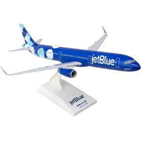 Daron jetBlue A321 Balloons 1/150 Injection-Molded Plastic Collectible Airplane for Kids Ages 14+