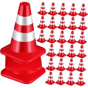 30pcs مقطورة مرور مرور Mini التعلم التعليمي لمطاولة الرمال يلعب الحلي الهندسة للبناء ومظاهرات نموذج حركة المرور