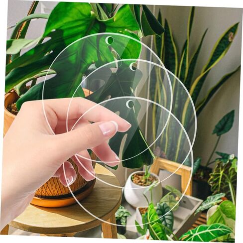 ARTIBETTER 20pcs Acrylic Round Circles for DIY Projects Acrylic Discs for Crafting Painting and Decoration Thickness in Saudi Arabia