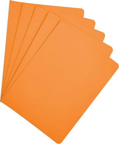 Raylu Paper® - Pack of 25 Cardboard File Folders with Faster Holes and Vivid Colours, 200g Thick Kraft Cardboard Folders (Pink, Folio) in Saudi Arabia