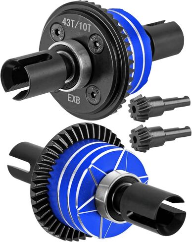 RC F/R Diff 43t &10t Input Gear Upgrades Part for 1/8 Kraton/Outcast/Talion 6S BLX EXB,Notorious 6S BLX,1/7 Mojave 6S BLX EXB,BigRock/Fireteam 6S BLX,Replace ARA310990 ARA310979,Pink in Saudi Arabia